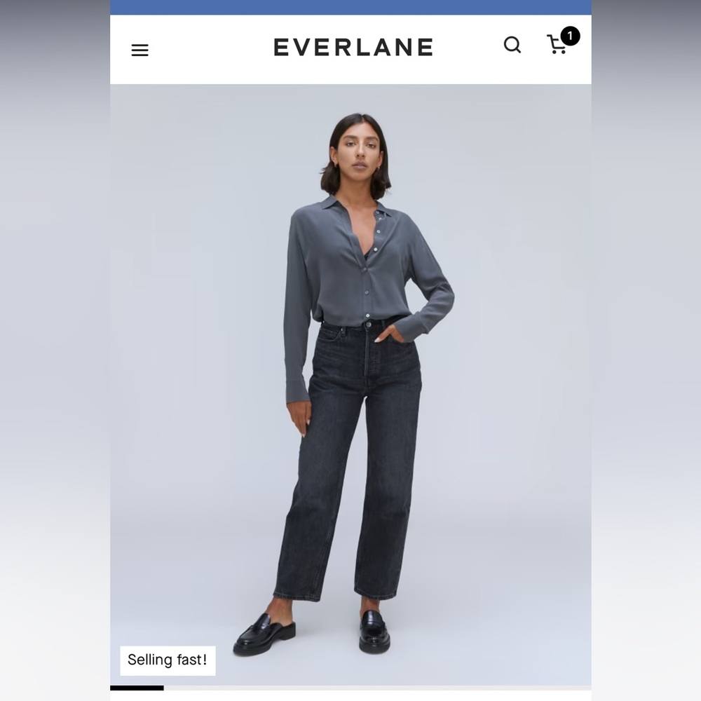 Everlane Rigid Way-high jeans
